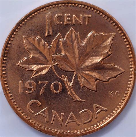1970 Canada - 1 Cent Original Roll