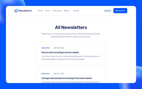 Image result for Newsletter & HTML5