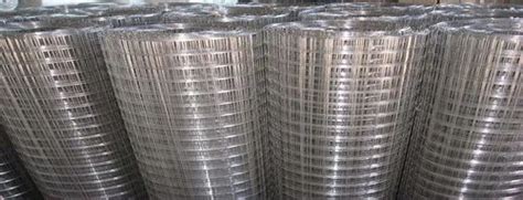 Welded Mesh - J.P.Metals 600 mm Width SS Knitted Wire Mesh Trader ...