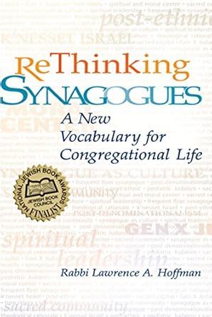Rethinking Synagogues: A New Vocabulary for Congregational Life eBook ...