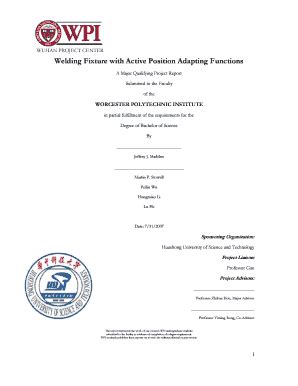 Fillable Online wpi welding fixture with active position adapting ...