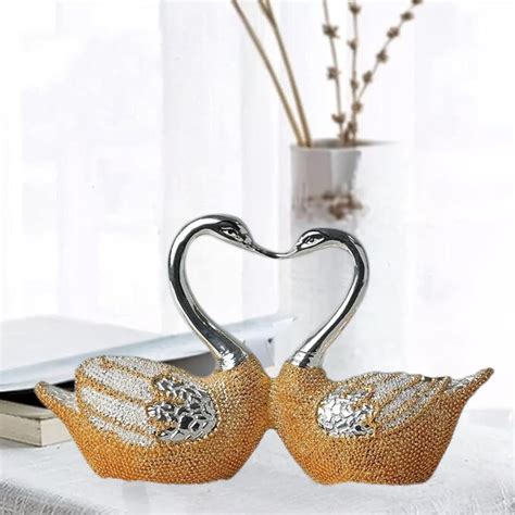 Buy KRAFTRIUM Love Bird (Gold) - Car Dashboard Accessories | Metal Pair ...