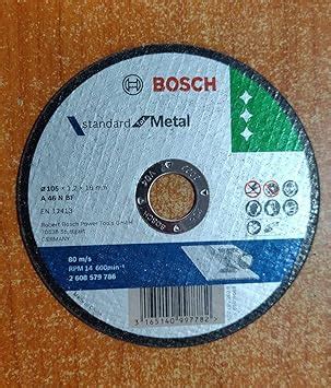 Bosch AG4 Metal 4-inch Cut Off Wheel Set (White, Pack of 10) : Amazon ...