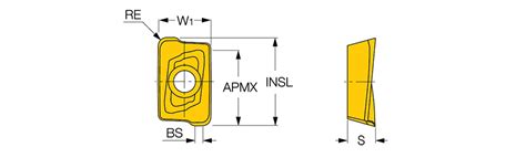 Iscar India | Milling > Indexable > Milling Indexable Inserts > HM90 ...