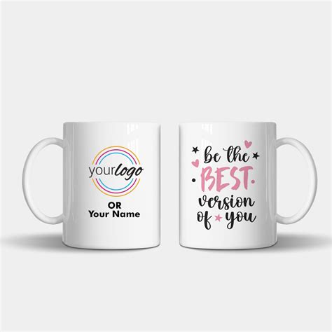 Custom Mug Printing with Name & Logo | Buy Personalised Mugs with Pictures
