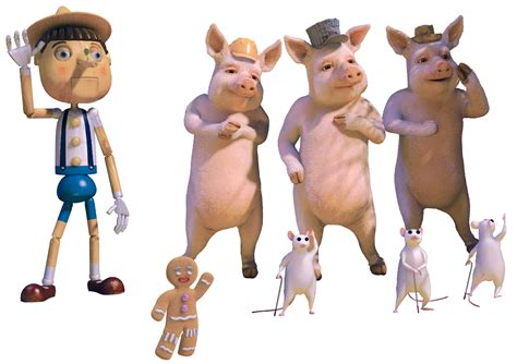 Three Little Pigs Shrek