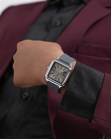 Opus Grey Silver Silicone – Sylvi