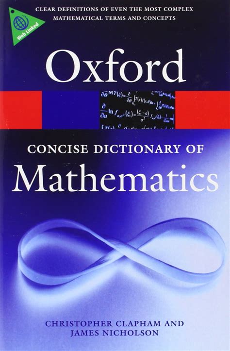 Buy The Concise Oxford Dictionary of Mathematics Book Online at Low ...