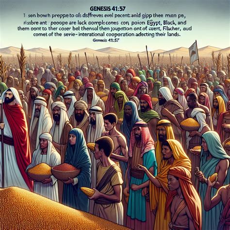 What does Genesis 41:57 mean? | Bible Art