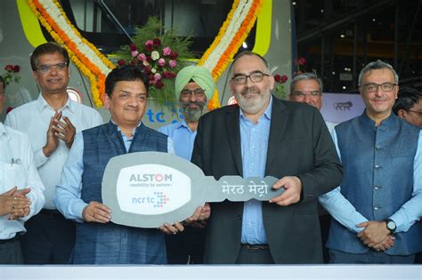 First trainset handed over to NCR Transport Corp at Savli in Gujarat