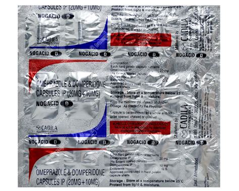 Nogacid D Capsule 15: Uses, Side Effects, Price & Substitutes