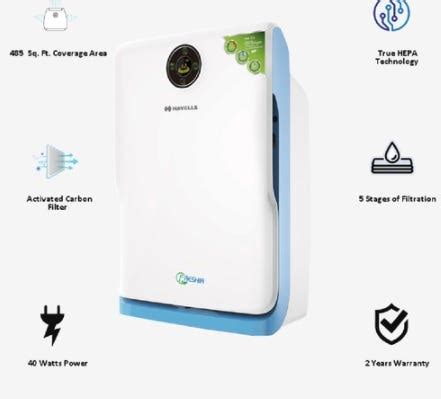 Havells Air Purifier White (GHHACBEW004) Online Price in India - Easy ...