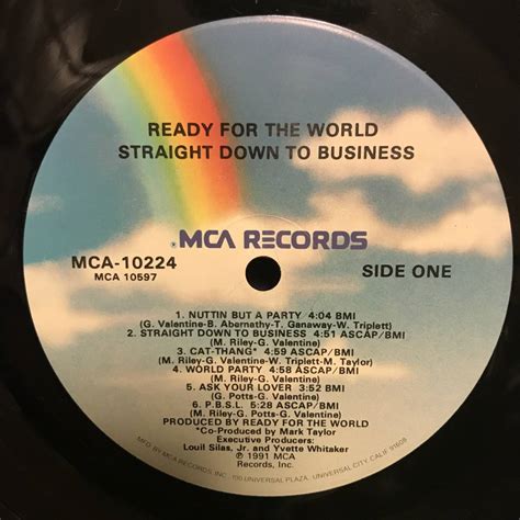 Yahoo!オークション - READY FOR THE WORLD / STRAIGHT DOWN TO BUSINE...