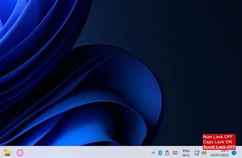 How to Add Num, Caps, and Scroll Lock Key Indicators to Windows 11’s System Tray