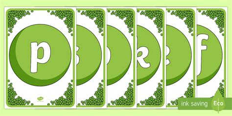 Phase 2 Phonemes on Peas Display Posters (teacher made)