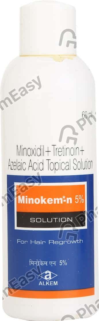 Buy Minokem N 5% Bottle Of 60ml Solution Online at Flat 15% OFF | PharmEasy