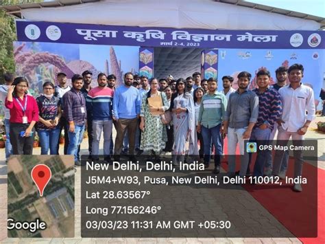 Exposure Visit of Students to Pusa Krishi Vigyan Mela at IARI-New Delhi