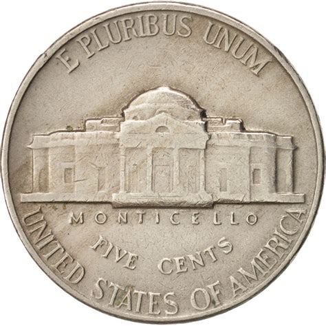 Five Cents 1948 Jefferson Nickel, Coin from United States - Online Coin ...