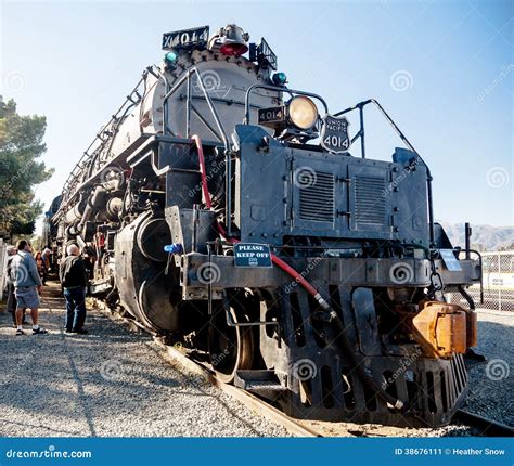 Union Pacific Big Boy 4014 Steam Locomotive Editorial Photo - Image of ...