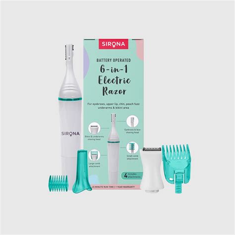 Buy Sirona 6-in-1 Electric Razor – Sirona Hygiene Private Limited