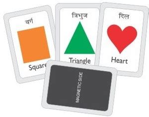 MFM Toys Magnetic Flashcards Numbers, Shapes & Colour (Magnetic Flash ...