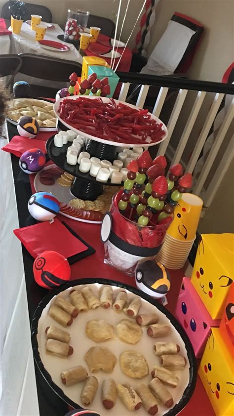 diy pokemon party food ideas