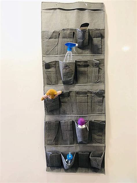 Go Hooked 20 Pockets Organizer Door Hangers | Jumbo 20-Pocket Multi ...