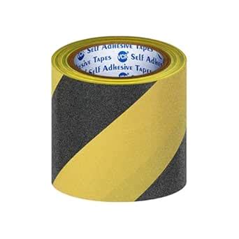 VCR Anti Skid/Anti Slip Tape - Black & Yellow - 5 Meters in Length ...