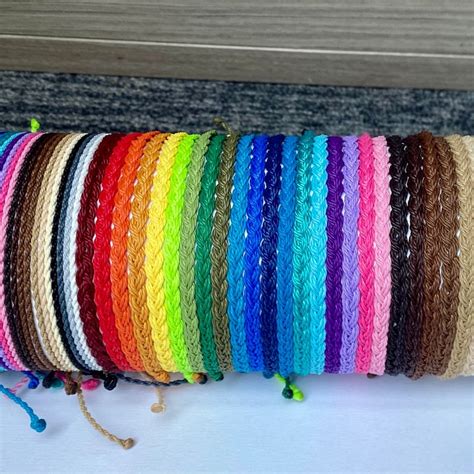 Image result for Wax String Bracelet Color Ideas