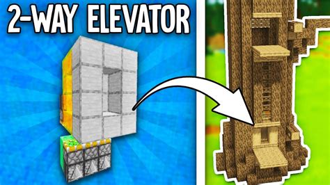 How to Make a Elevator in Minecraft Java Fancy Easy 的图像结果