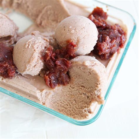 Easy 3-Ingredient Adzuki Red Bean Ice Cream Recipe - All Purpose Veggies