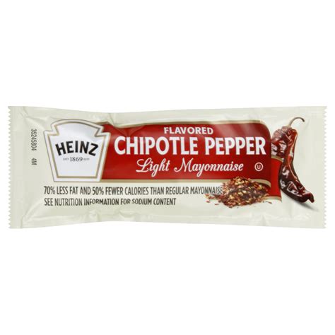 Buy Heinz Single Serve Chipotle Flavored Light Mayo (200 ct Casepack ...