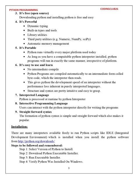 Image result for Python Programs PDF