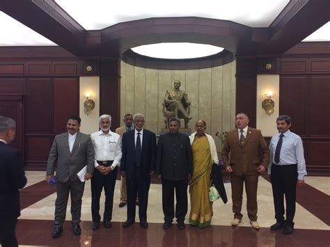 National Assembly of Sudan Mr. Ibrahim Ahmed Omer in Baku, Azerbaijan ...