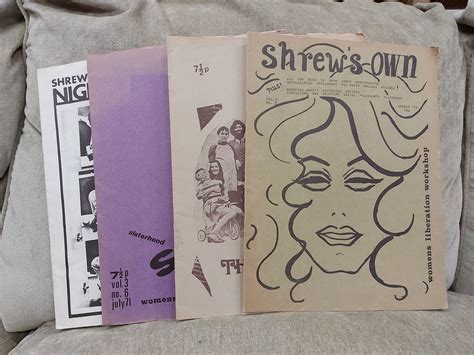 Four Issues of Shrew: the Women's Liberation Workshop Newsletter — The Second Shelf
