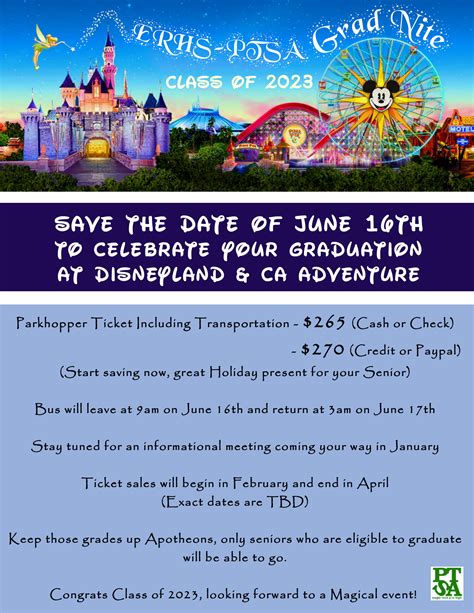 Disneyland Grad Night 2025