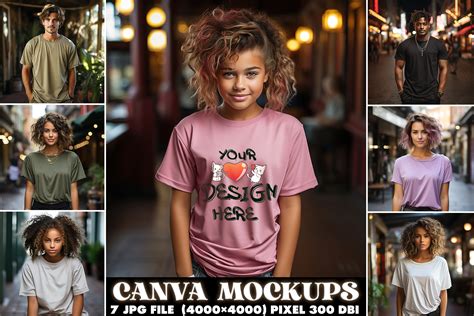 Bella Canvas T-shirt Mockups - FilterGrade