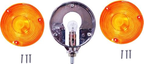 Buy Bajato Waterproof Round Double Face Lights Assembly with 24v Bulbs ...