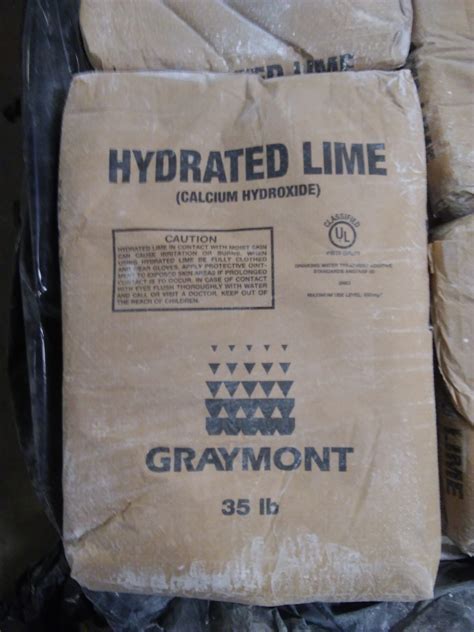 35# Hydrated Lime (Calcium Hydroxide) – Concentrates, Inc.