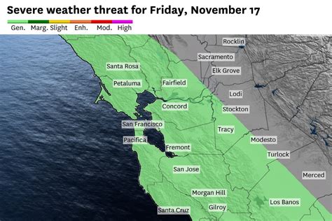 Bay Area storm will bring days of dangerous weather. Here’s a timeline of impacts Vector Art