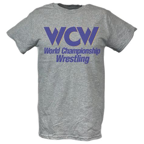 WCW Blue Logo World Championship Wrestling T-shirt - Extreme Wrestling ...