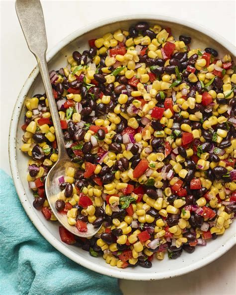 Corn Bean Salad Summer Black Bean And Corn Salad