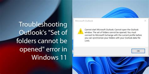 Image result for Cannot Open Outlook Error