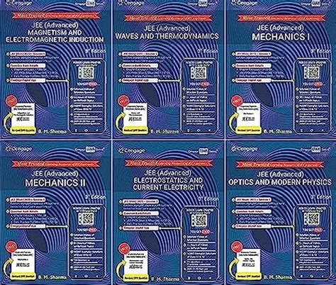 Cengage JEE Advanced Physics for 2021 - Set of 6 Books by B. M. Sharma ...