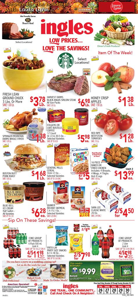 Ingles Ad Circular - 11/26 - 11/30/2021 | Rabato