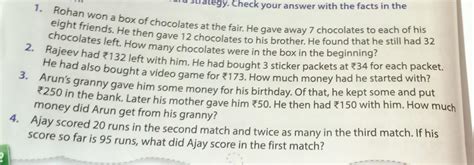 Please do this all word problems answer. - Brainly.in