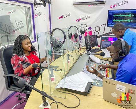 Chairman of NCCE, Ms. Kathleen Addy was hosted on Citi FM in Accra to address some civic issues ...