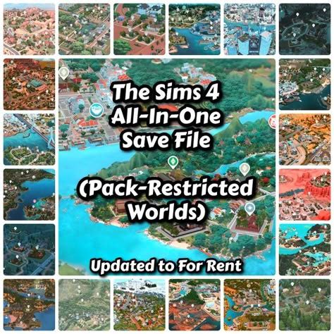 Image result for Every World Sims 4 Save File