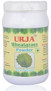 Buy Urja Wheat Grass Powder - 100 grams, Pack of 9 (Green) Online at ...