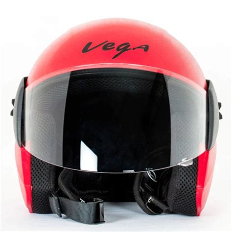 Vega Ridge Red Helmet | Shop Helmets at BIKERSTORE.IN – BikerStore.in